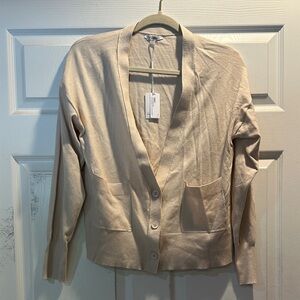 NWT! Vila Milano Tan Super Soft Cardigan Sweater S